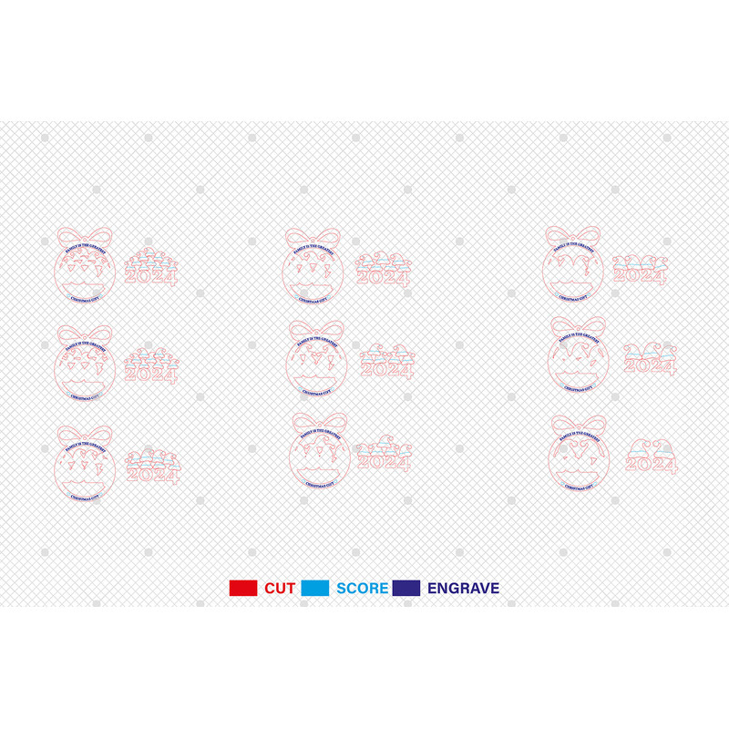 Personalized 2024 Family Is The Greatest Christmas Gift Ornament Svg Christmas Family Ornament Svg 1