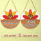 Happy Thanksgiving Door Sign SVG Fall Thanksgiving Sign SVG Turkey Door Hanger Svg Thanksgiving De 0