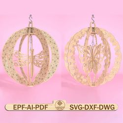 butterfly wind spinner laser cut file svg ,butterfly ornaments wind spinner svg,butterfly wind spinner svg