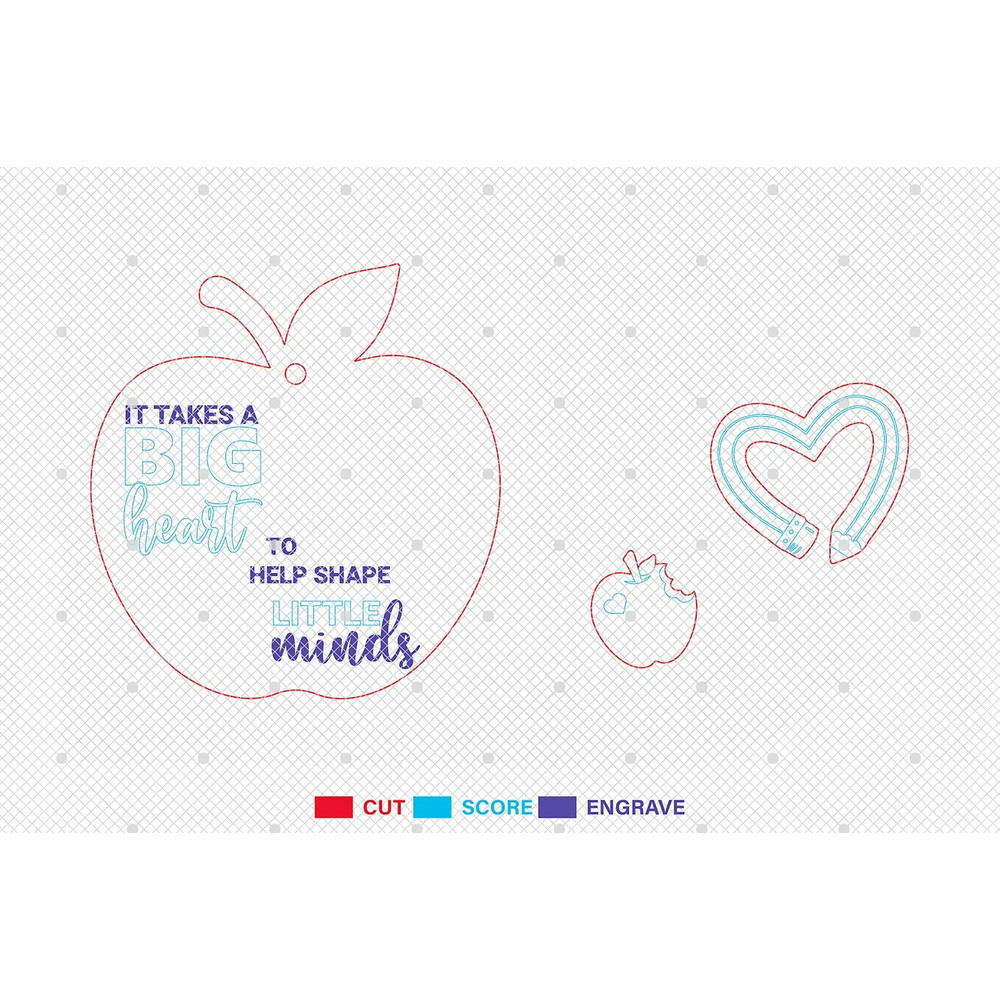 Teacher Christmas Ornament Cutfile SVGChristmas Ornament Svg Teacher Ornament SvgClass Christmas De 1