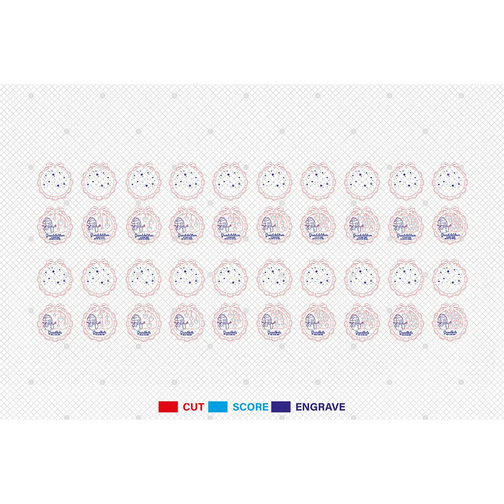 Personalized Grandchildren The Greatest Blessing Your Heart Will Ever Know Ornament Svg Christmas S 1