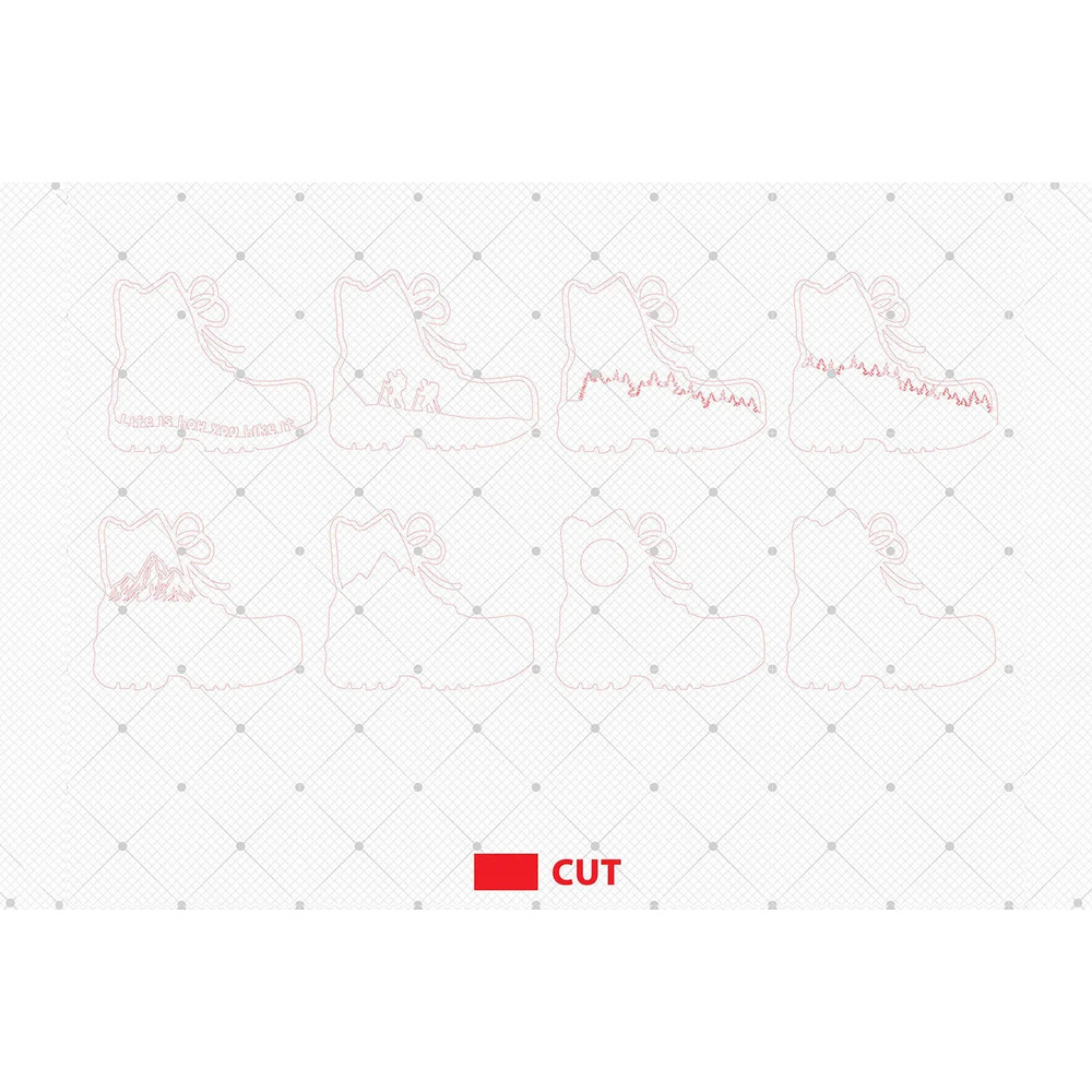 Multilayer Hiking Adventure Laser Cut File Climbing Cut Files SvgLayered Wooden 3D Svg 1