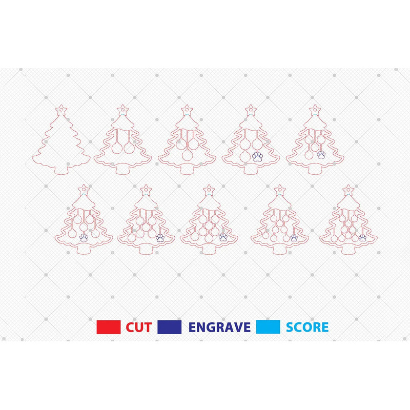 Personalized Christmas Tree Wood Sign Svg Christmas Tree Family Ornament Svg Christmas Ornament Svg 1