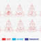 Christrmas 3D Standing Decoration Svg Wooden Christmas Tree Svg Merry Christmas Lasercut File Svg S 1