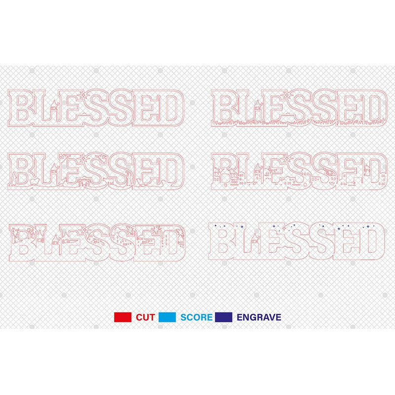 Multilayer Blessed Scene Art Svg Nativity Scene Svg Christmas Scene Svg Birth Of Jesus Svg 6 Layer 1