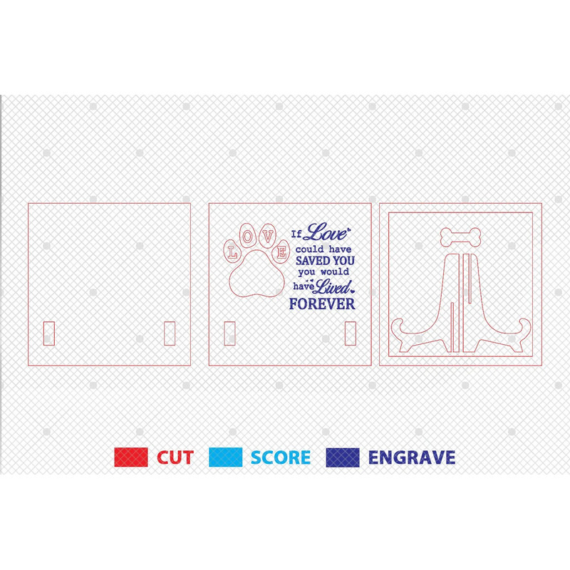 Personalized Custom Pet Loss Sign SVG Dog Memorial Sign Svg 1