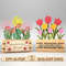 Mothers Day Flower Box Laser Cut SVG Tulip Box SvgWildflower Box SvgGift For MomMothers Day Gift Sv 0