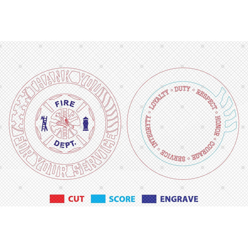 Multilayer Thank You For Your Service Svg Firefighter Svg Honor Firefighter Svg Independence Day Sv 1