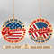 Land Of The Free Because Of The Brave Ornament Svg 4th Of July Svg America With US Flag Ornament Sv 0