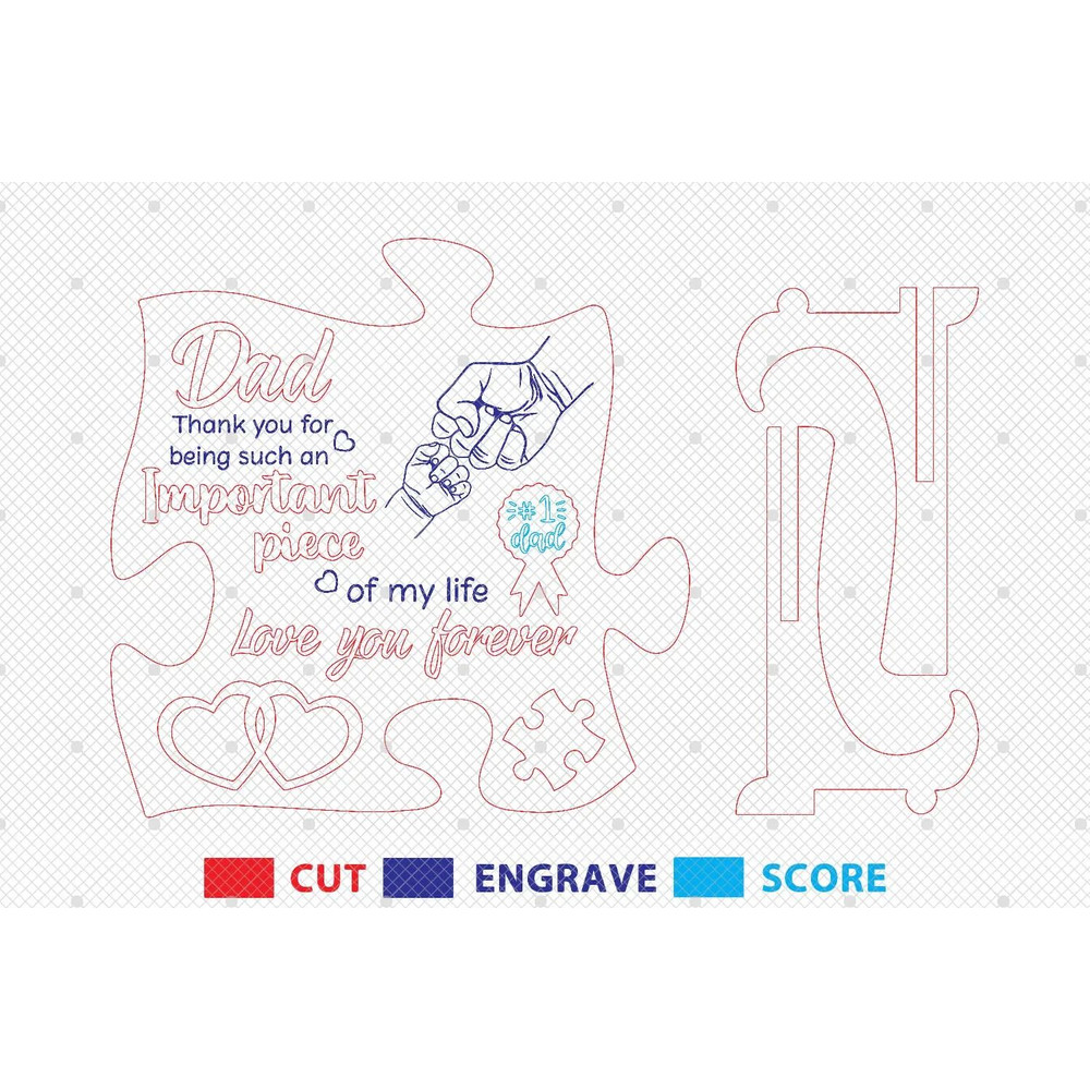 Personalized Dad And Kid Hands Stand Decor SVG Dad Piece Svg Gift For DadFathers Day Gifts SvgGlowf 1