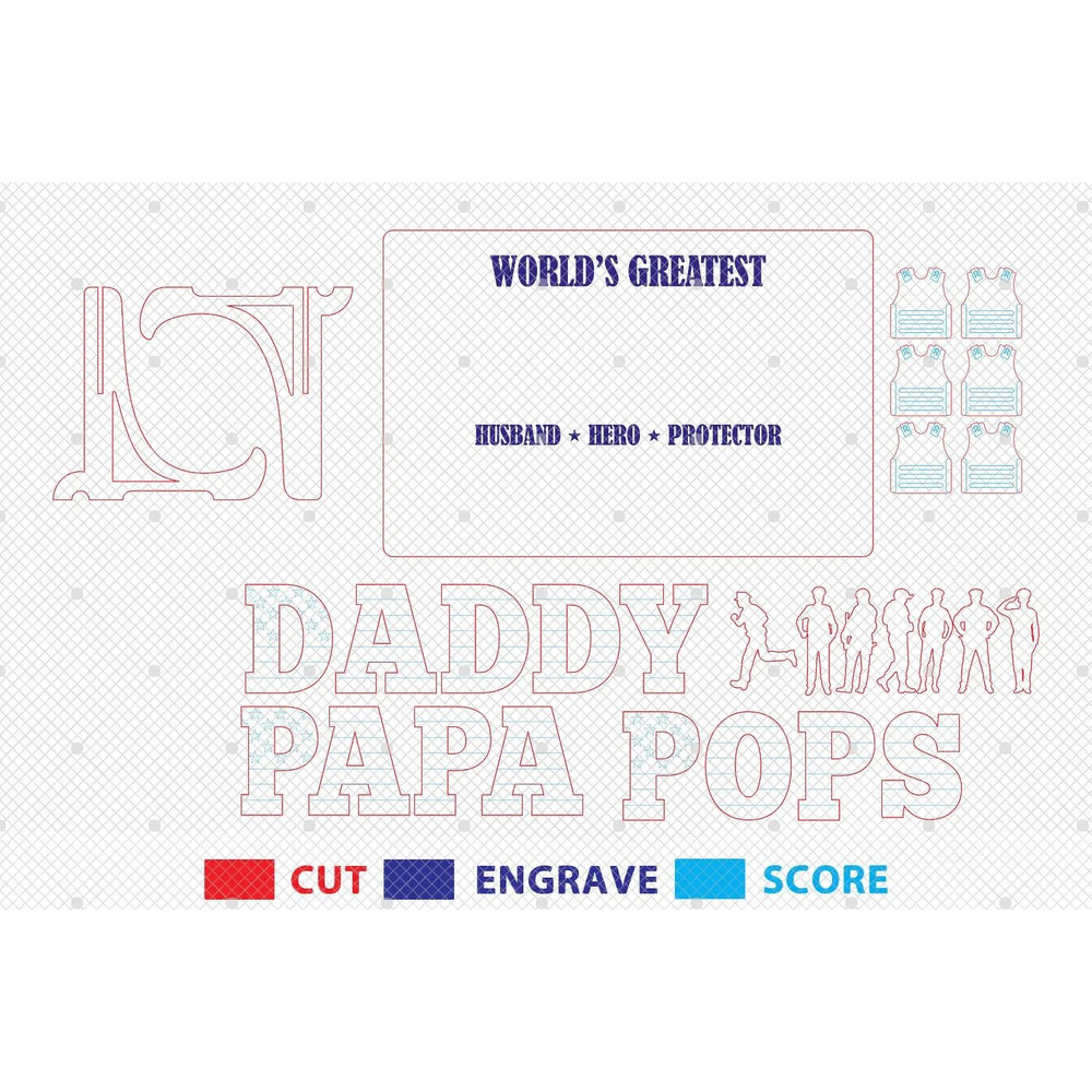 Personalized Worlds Greatest Dad Sign SVG Police Dad Sign Svg Police Officer SvgGift For Dad 1