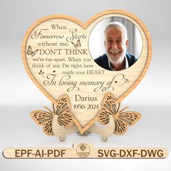 personalized dad memorial sign svg, butterfly memorial sign svg,loss of loved one,memorial gifts svg,glowforge svg files