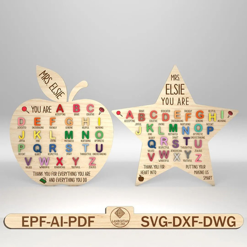 Personalized Teacher Appreciation Sign SVGGift For Teacher Teacher Apple Sign SvgTeacher Sign Svg 0