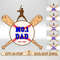 Personalized No1 Dad Baseball Sign SVG Baseball Dad Sign Svg Baseball Bat Svg Gift For Dad Fathers 0