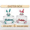 Easter Box Svg Laser Cut File SvgEaster Sweet Box Svg Easter Decoration Laser CutEaster Box Templat 0