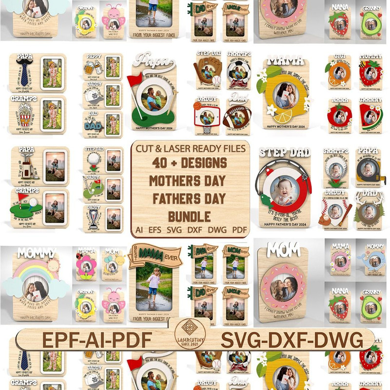 Mom Fridge Magnet Photo Frame 0