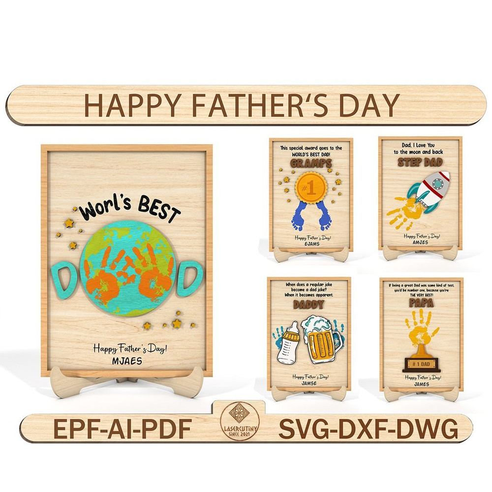 Fathers Day Wooden Sign Gift For Dad Fathers Day Gift 0