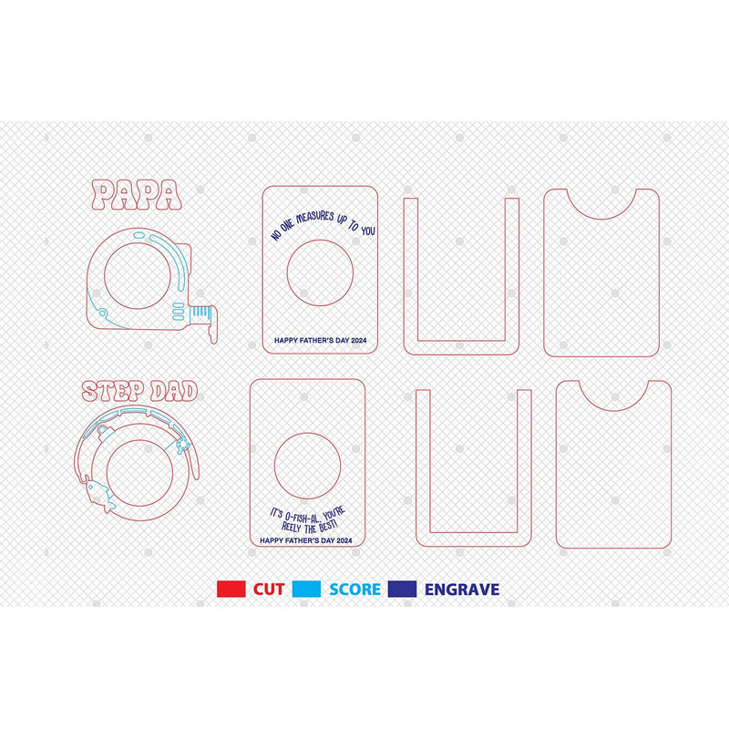 Fathers Day Fridge Magnet Photo Frame Gift For Grandpa Gift For Dad 1