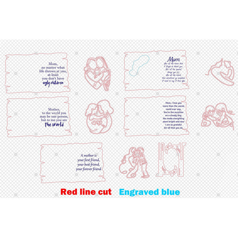 Mothers Day Sign Stand Decor Cut FileGift For MomGift For GrandmaWooden Mothers Day SignLaser Ready 1