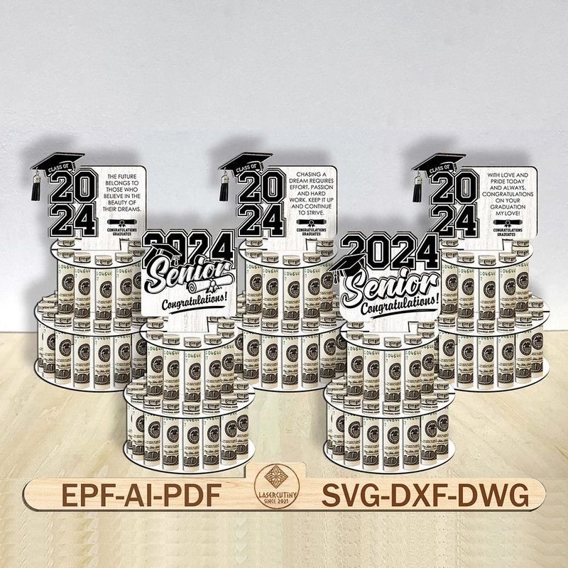 Bundle Graduation Money Cake Svg School Graduation Money Holder 0