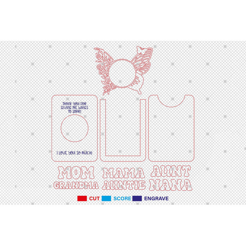 Mothers Day Fridge Photo Magnet Gift For Grandma 1