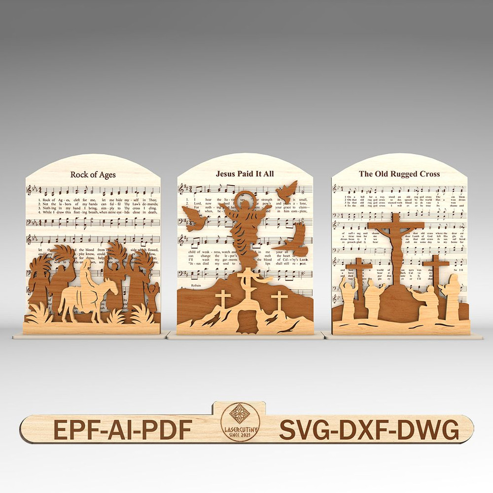 Easter Decoration Svg Easter Shelf Sitter SVG Easter Day Svg He Is Risen Svg 0