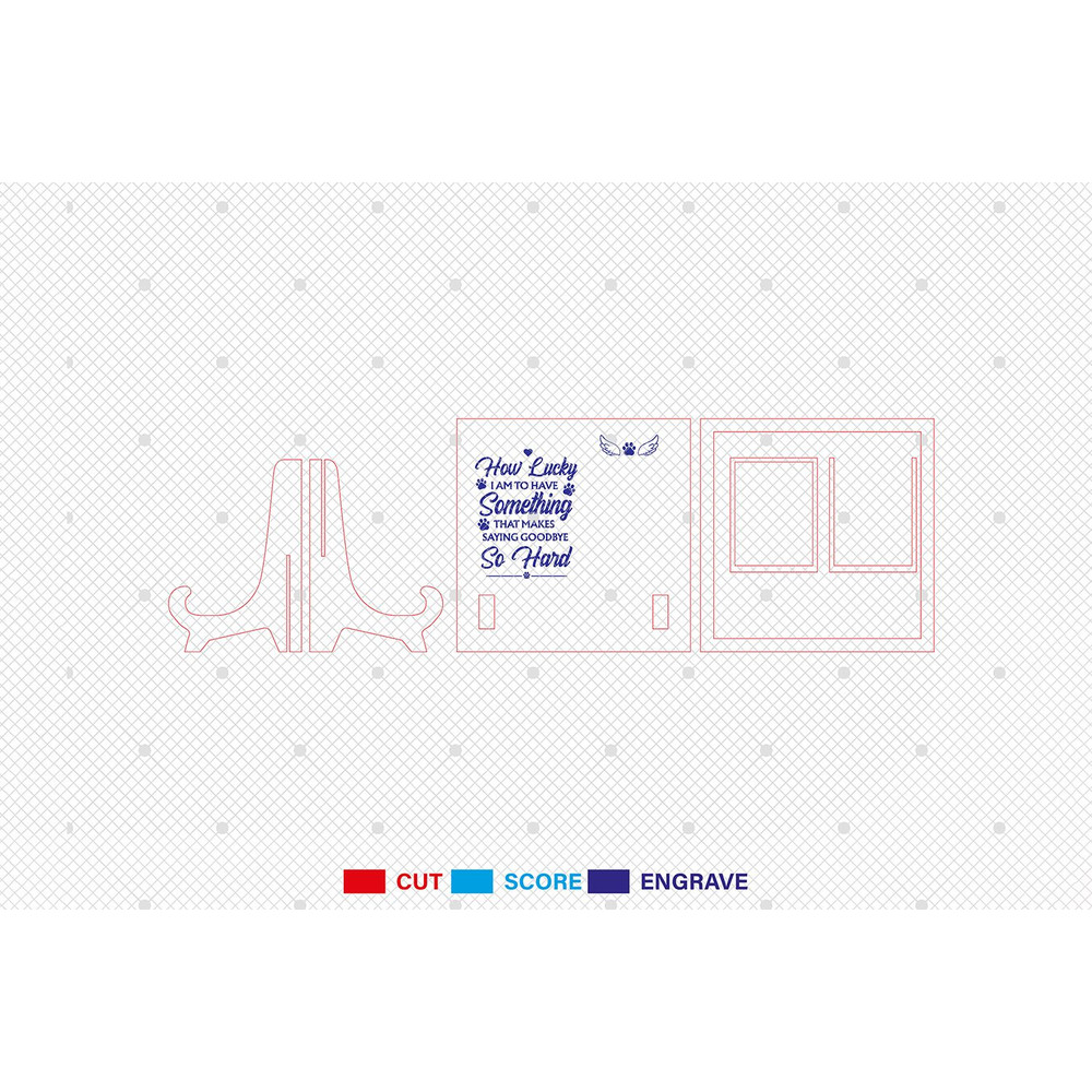 Personalized Custom Pet Loss Sign SVG Dog Memorial Sign Svg Pet Collar Frame Svg Glowforge Svg File 1