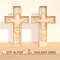 3D Multilayer Easter Christian Cross Svg Religion Cross Lasercut File Svg Resurrection Of Jesus Svg 0