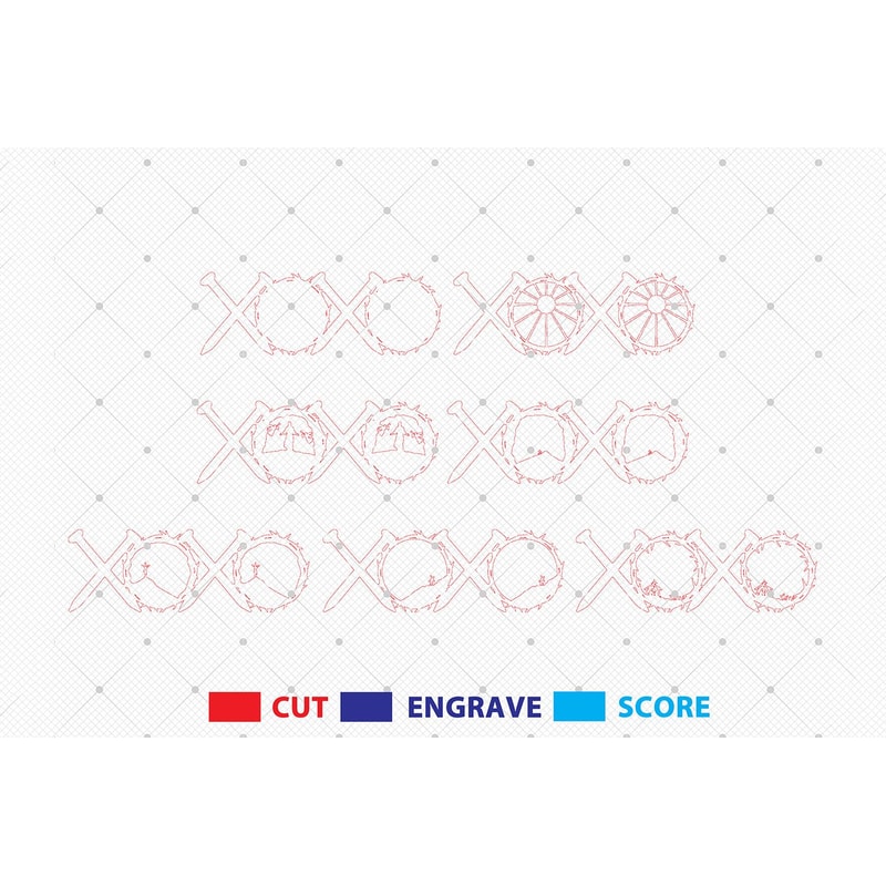 3D Multilayer Easter Risen Svg Crucifixion Of Jesus Lasercut File Svg Wooden Cross Art Svg Easter H 1