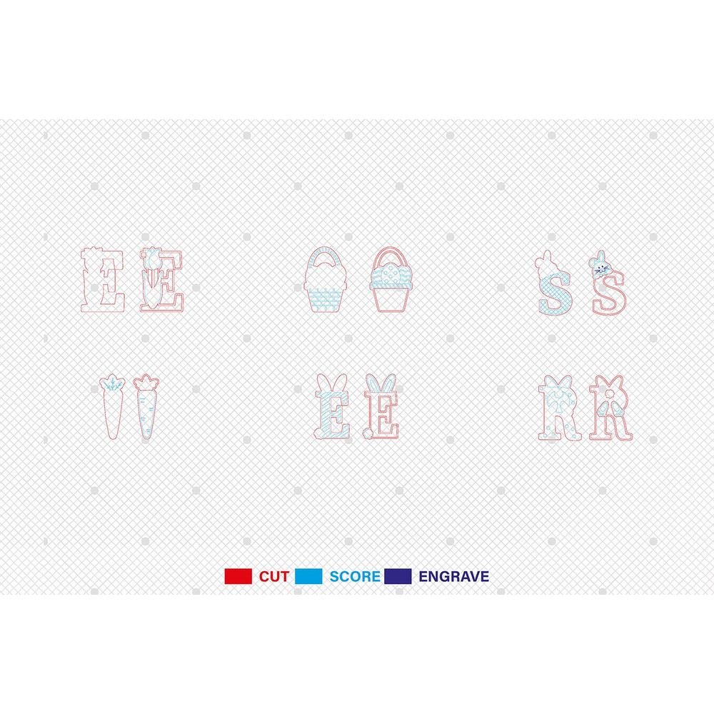 Easter Themed Stand Decor SVG Easters Day Svg Spring Decor Svg Easter Decor Svg Easter Party Svg 1