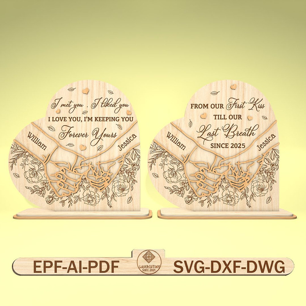 Personalized I Met You I Liked You Heart Sign Svg Rose Couple Hands Sign Svg Valentines Day Svg Ann 0