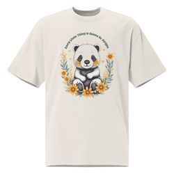 every little thing is gonna be alright oversized faded t-shirt