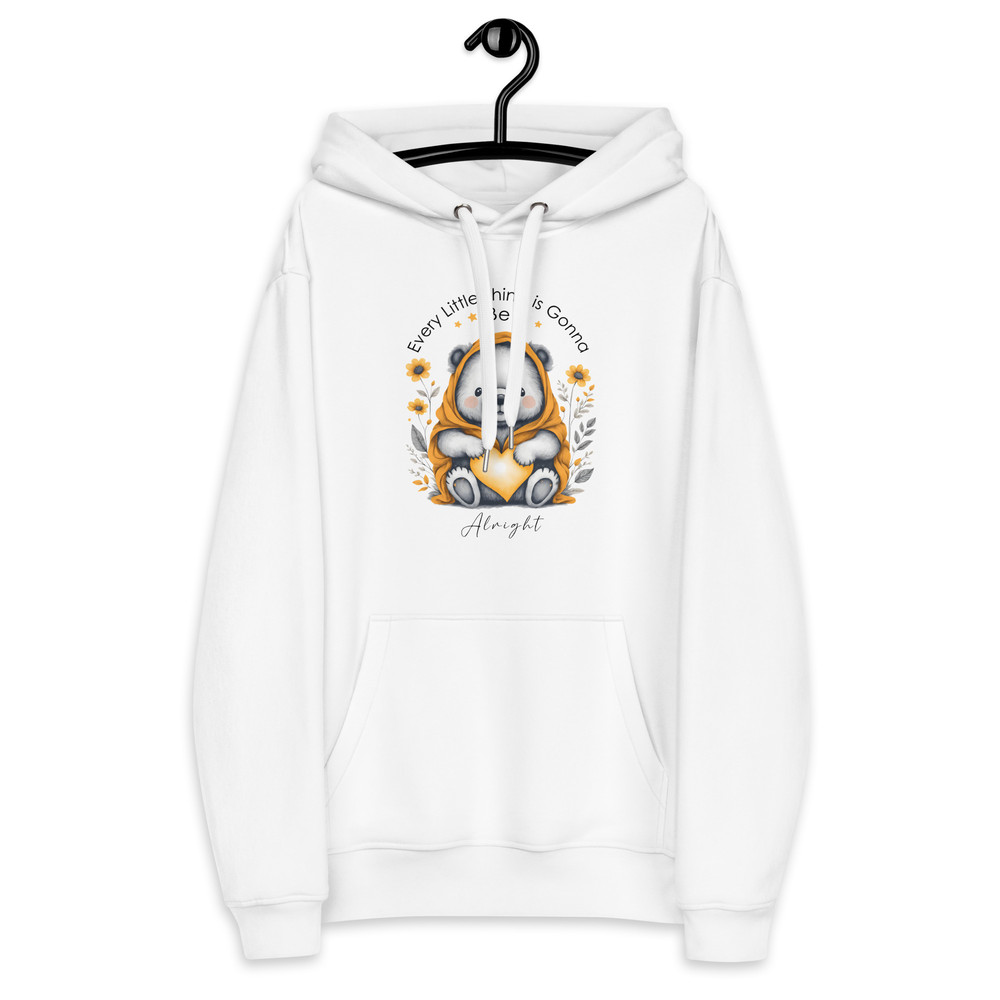 Every Little Thing Is Gonna Be Alright Positive Vibes Premium Eco Hoodie 2