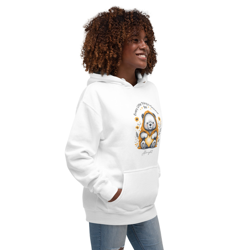 Every Little Thing Is Gonna Be Alright Positive Vibes Unisex Hoodie 10