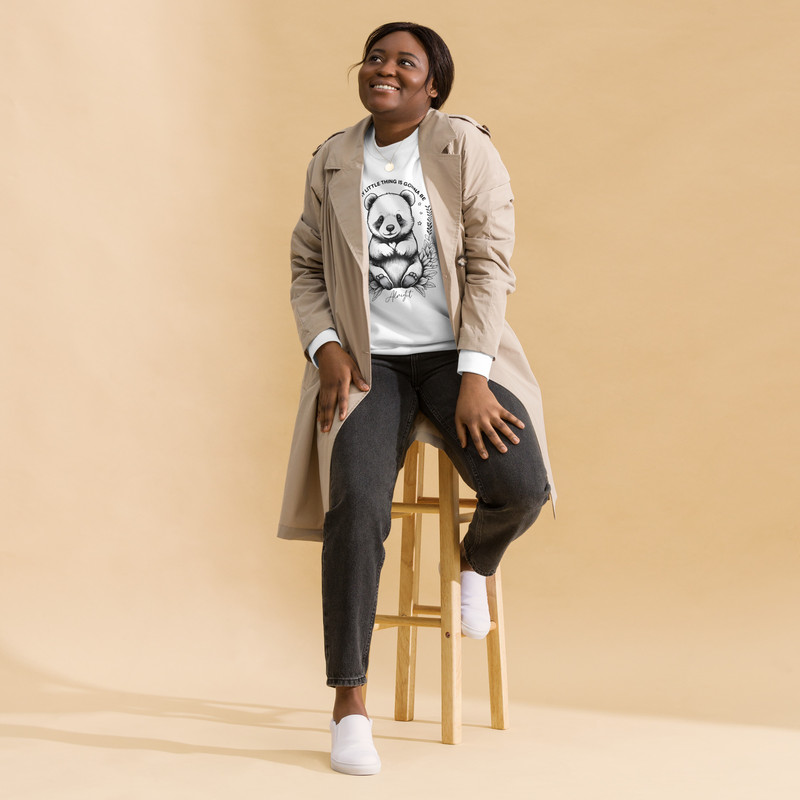 Every Little Thing Is Gonna Be Alright Positive Vibes Unisex Premium Sweatshirt 3