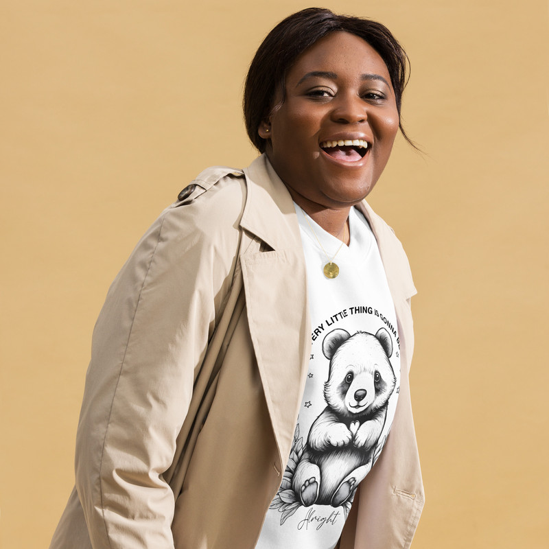 Every Little Thing Is Gonna Be Alright Positive Vibes Unisex Premium Sweatshirt 5