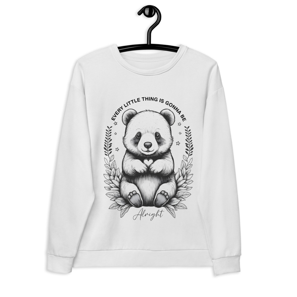 Every Little Thing Is Gonna Be Alright Positive Vibes Unisex Sweatshirt 7