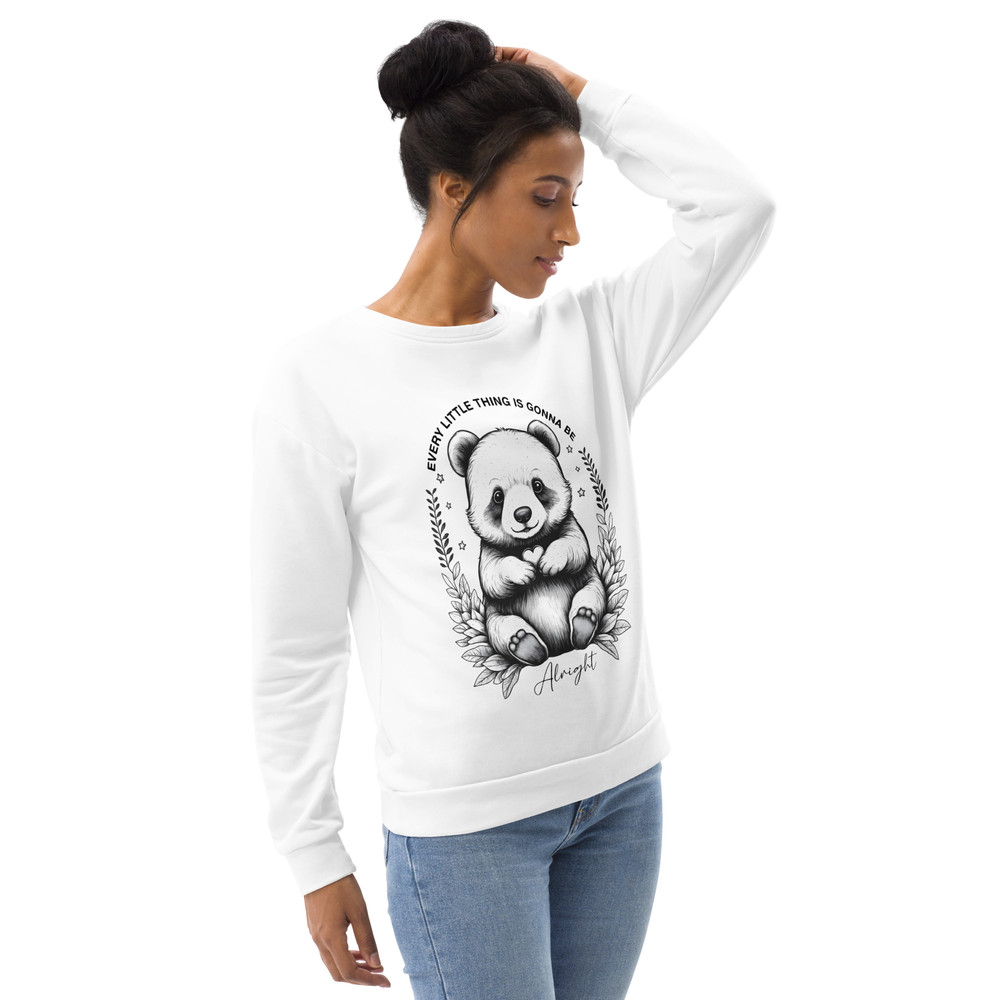 Every Little Thing Is Gonna Be Alright Positive Vibes Unisex Sweatshirt 12