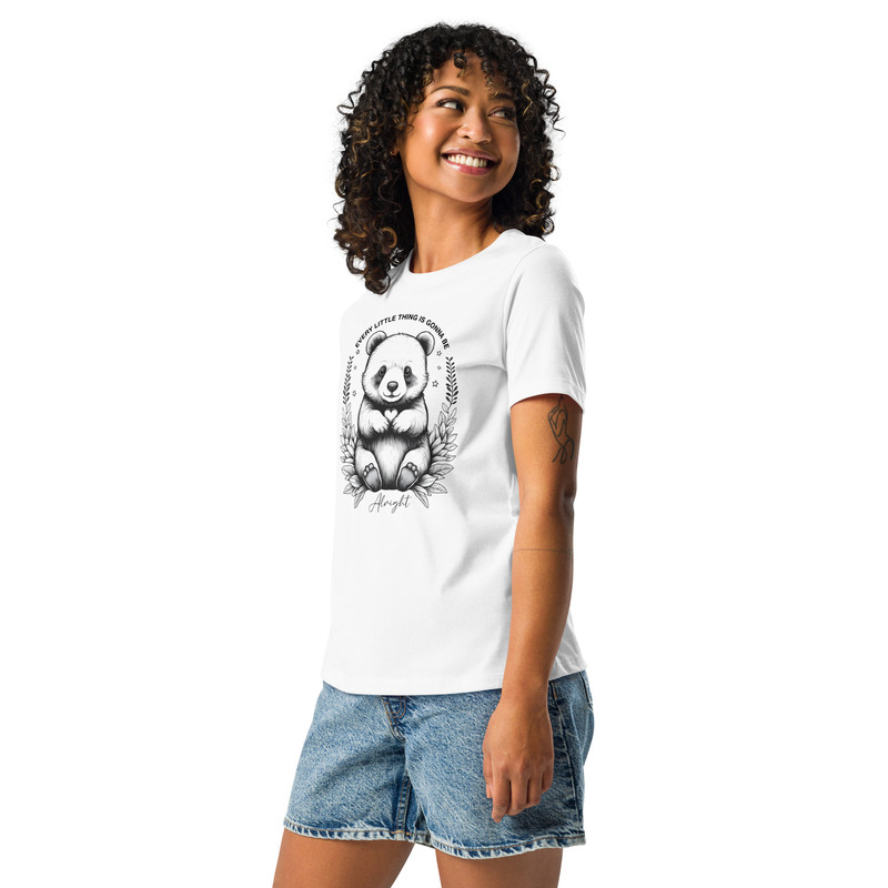 Every Little Thing Is Gonna Be Alright Womens Relaxed TShirt 10