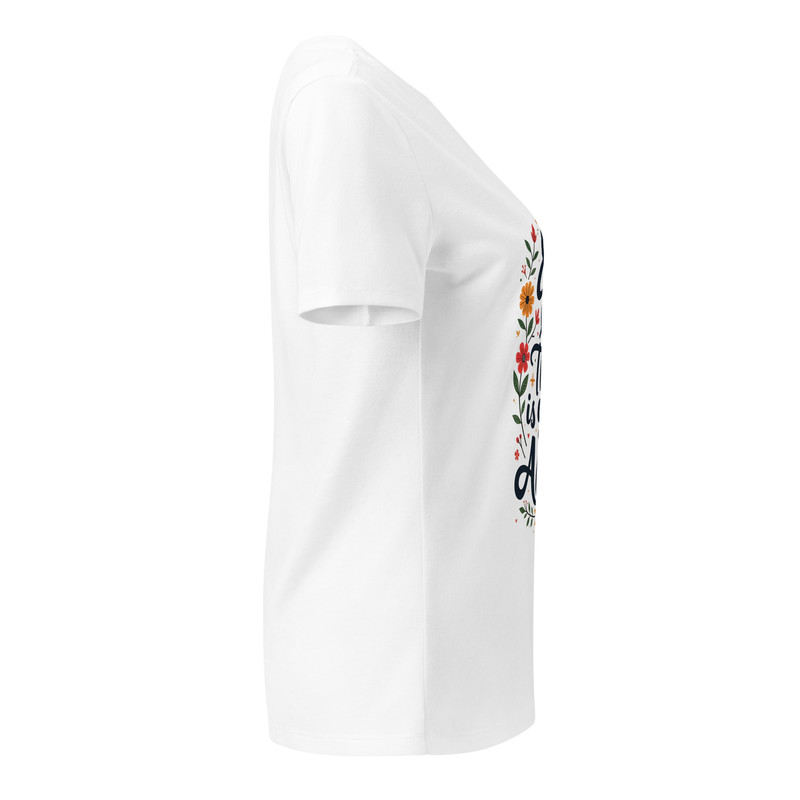 Every Little Thing Is Gonna Be Alright Positive Vibes Graphic Tee Women Relaxed Vneck Tshirt 1