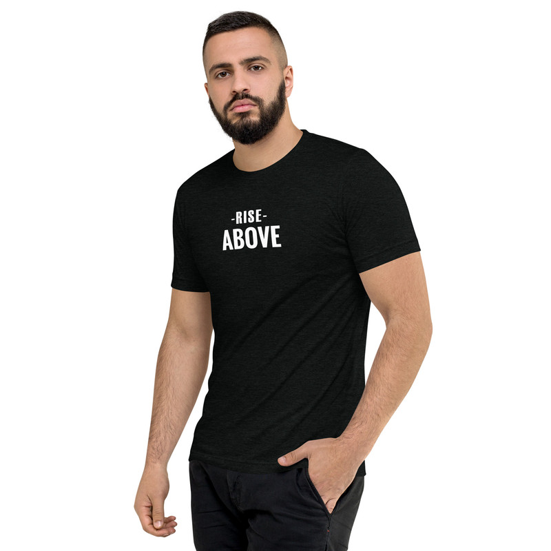 Rise Above Motivational Graphic Tee Short Sleeve Tshirt 9