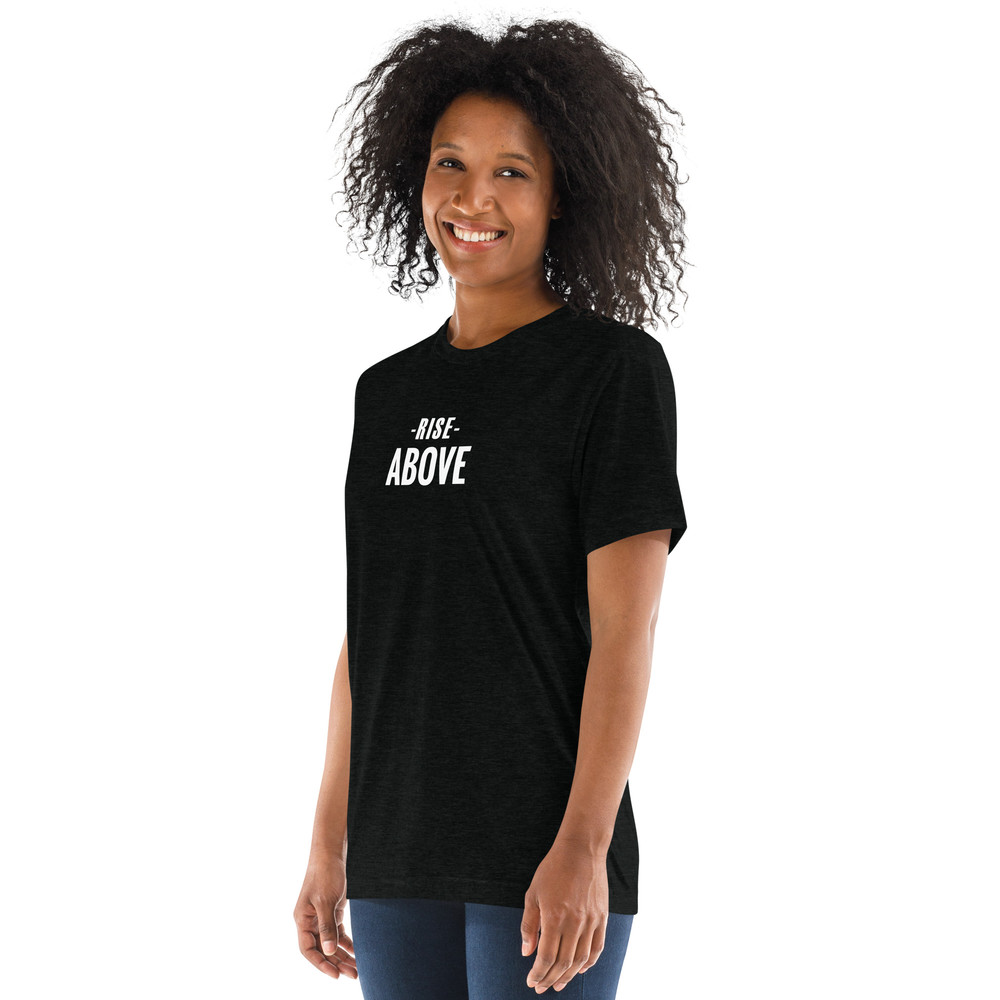 Rise Above Motivational Graphic Tee Short Sleeve Tshirt 7