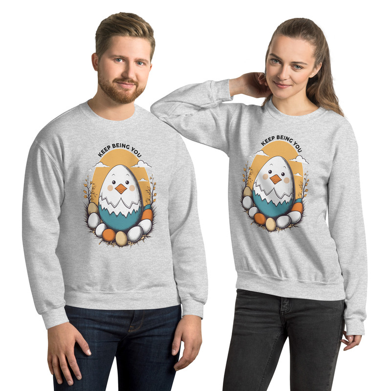 Positive Vibes Keep Being You Mental Health Unisex Sweatshirt 2