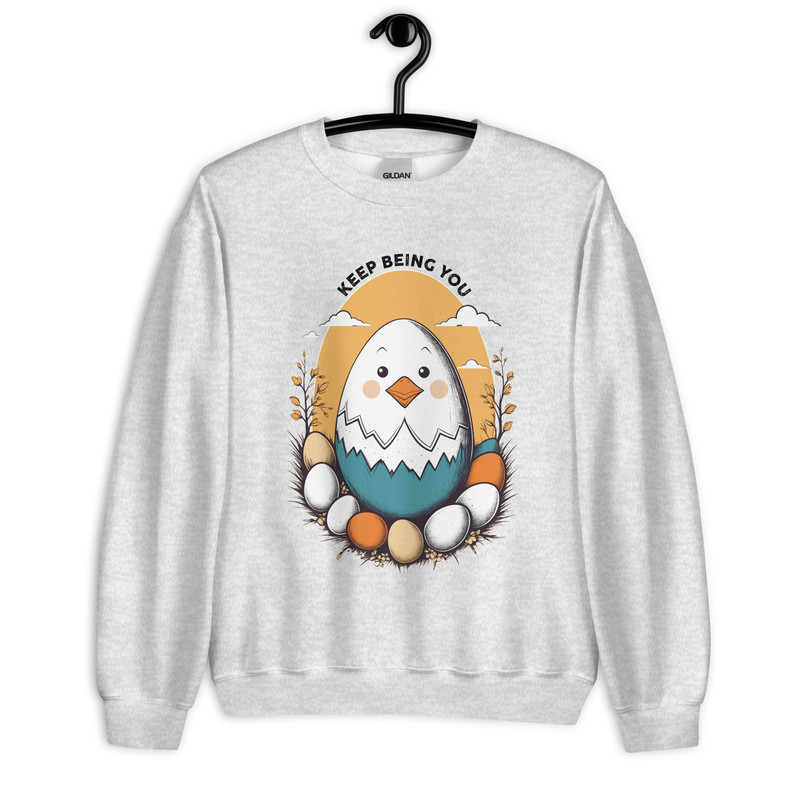 Positive Vibes Keep Being You Mental Health Unisex Sweatshirt 3