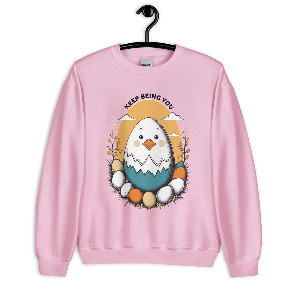 Positive Vibes Keep Being You Mental Health Unisex Sweatshirt 4