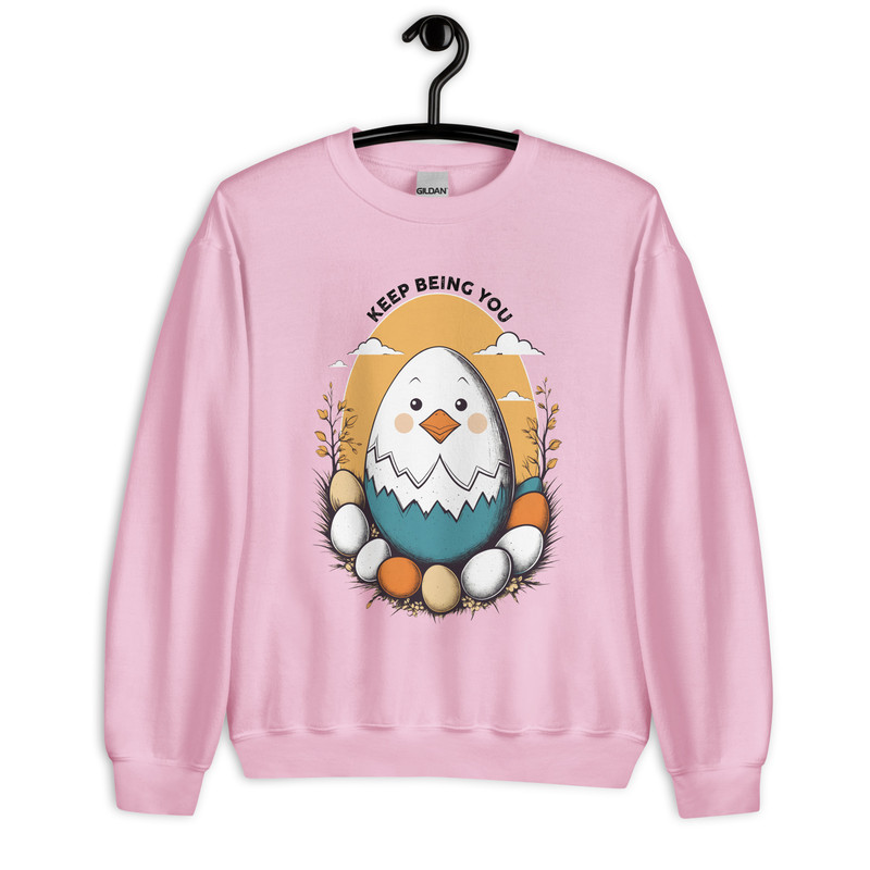 Positive Vibes Keep Being You Mental Health Unisex Sweatshirt 4