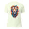Colorful Tiger Head Graphic  Fierce And Artistic Animal Design Unisex Tshirt 7