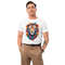 Colorful Tiger Head Graphic  Fierce And Artistic Animal Design Mens Premium Cotton Tshirt 4