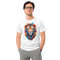 Colorful Tiger Head Graphic  Fierce And Artistic Animal Design Mens Premium Cotton Tshirt 0