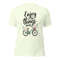 Enjoy The Little Things Bicycle Floral Unisex Tshirt 5